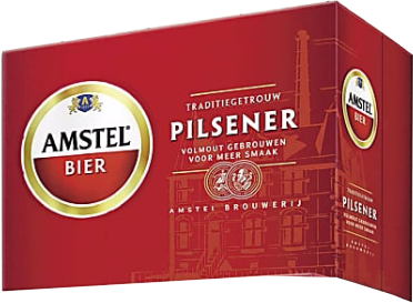 Amstel doos met 12 blikjes van 355ml
